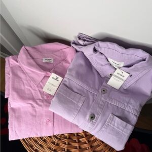 Pink and Purple Shirts bundle from cotton on for men